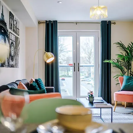Deluxe New Build 2 Bedroom 2 Bathroom Apartment - Free Secure Parking Manchester Exterior foto