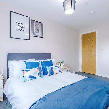 Deluxe New Build 2 Bedroom 2 Bathroom Apartment - Free Secure Parking Manchester Exterior foto