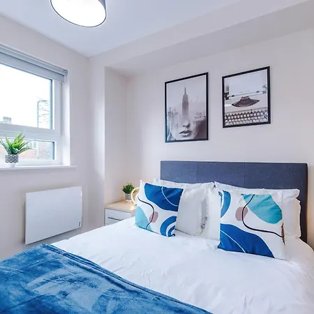 Deluxe New Build 2 Bedroom 2 Bathroom Apartment - Free Secure Parking Manchester Exterior foto