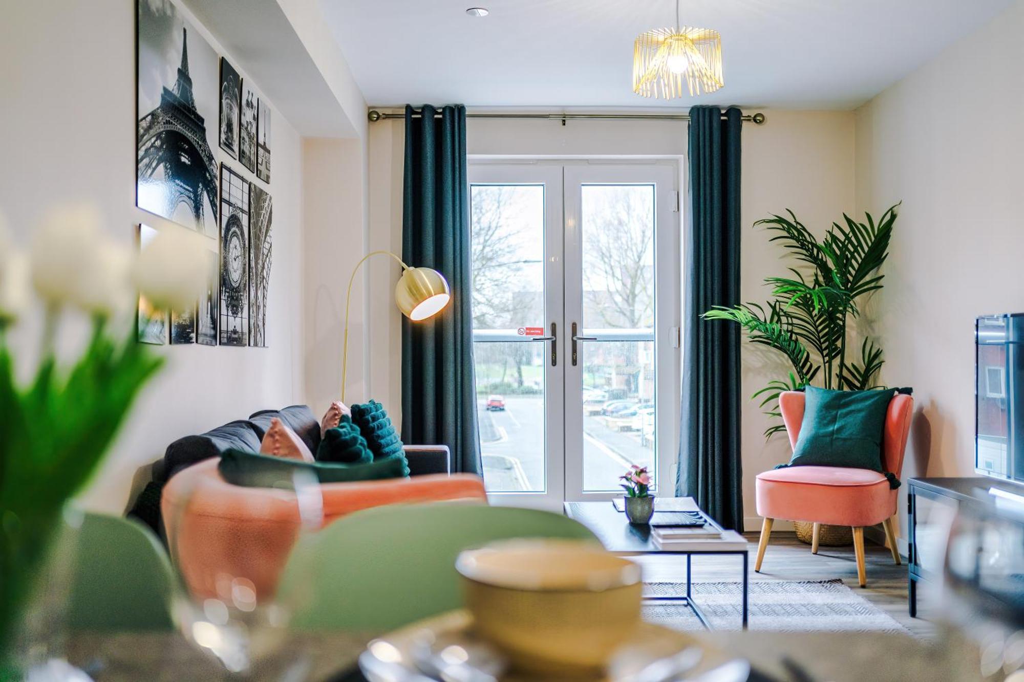 Appartamento Deluxe New Build 2 Bedroom 2 Bathroom - Free Secure Parking Manchester