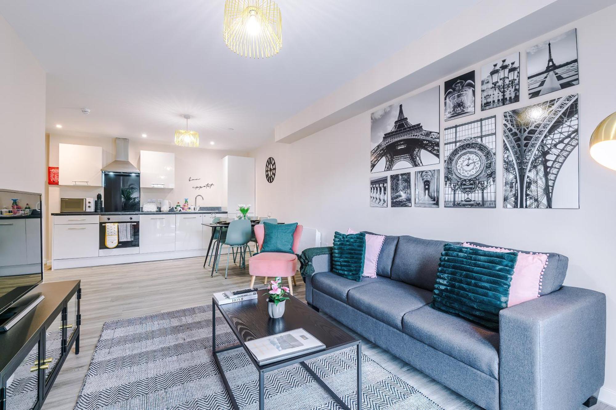 Appartamento Deluxe New Build 2 Bedroom 2 Bathroom - Free Secure Parking Manchester